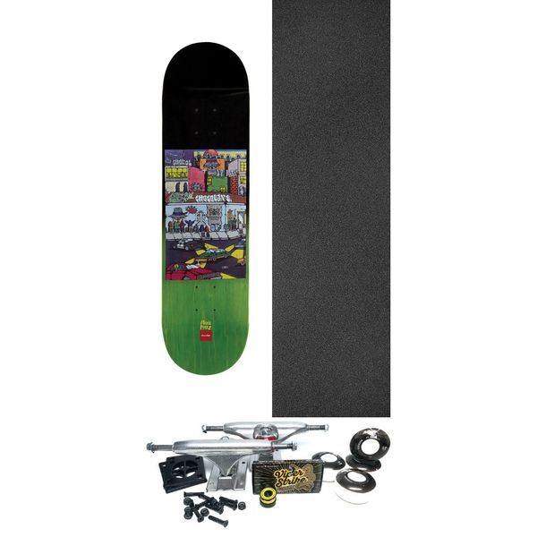 Chocolate Skateboards Stevie Perez Fiendin Skateboard Deck - 8.4" x 32" - Complete Skateboard Bundle